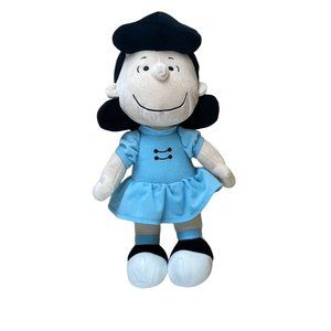 Kohl's Cares Lucy Peanuts Gang Plush 14” 2019 Snoopy Charlie Brown EUC